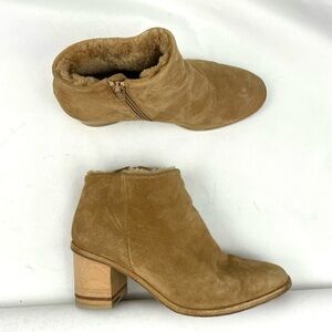 COCLICO Tan Ankle Boots